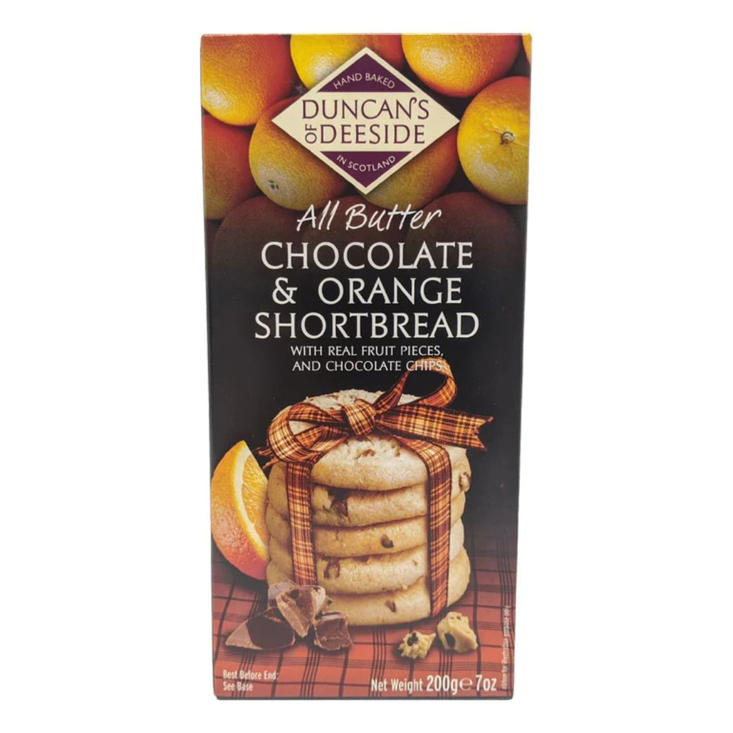 Duncan's of Deeside | All Butter Chocolate & Orange Shortbread