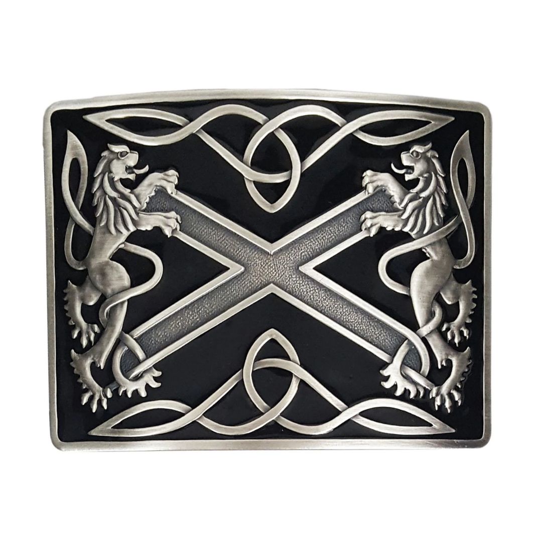 Belt Buckle | Saltire & Lion Rampant