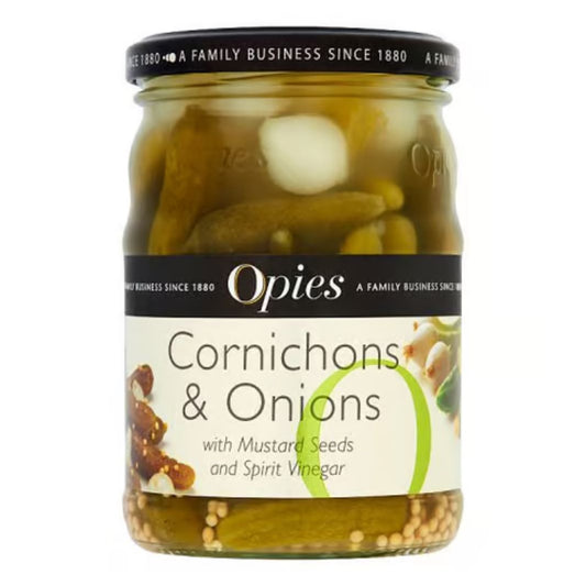 Opies | Cornichons & Onions 350g