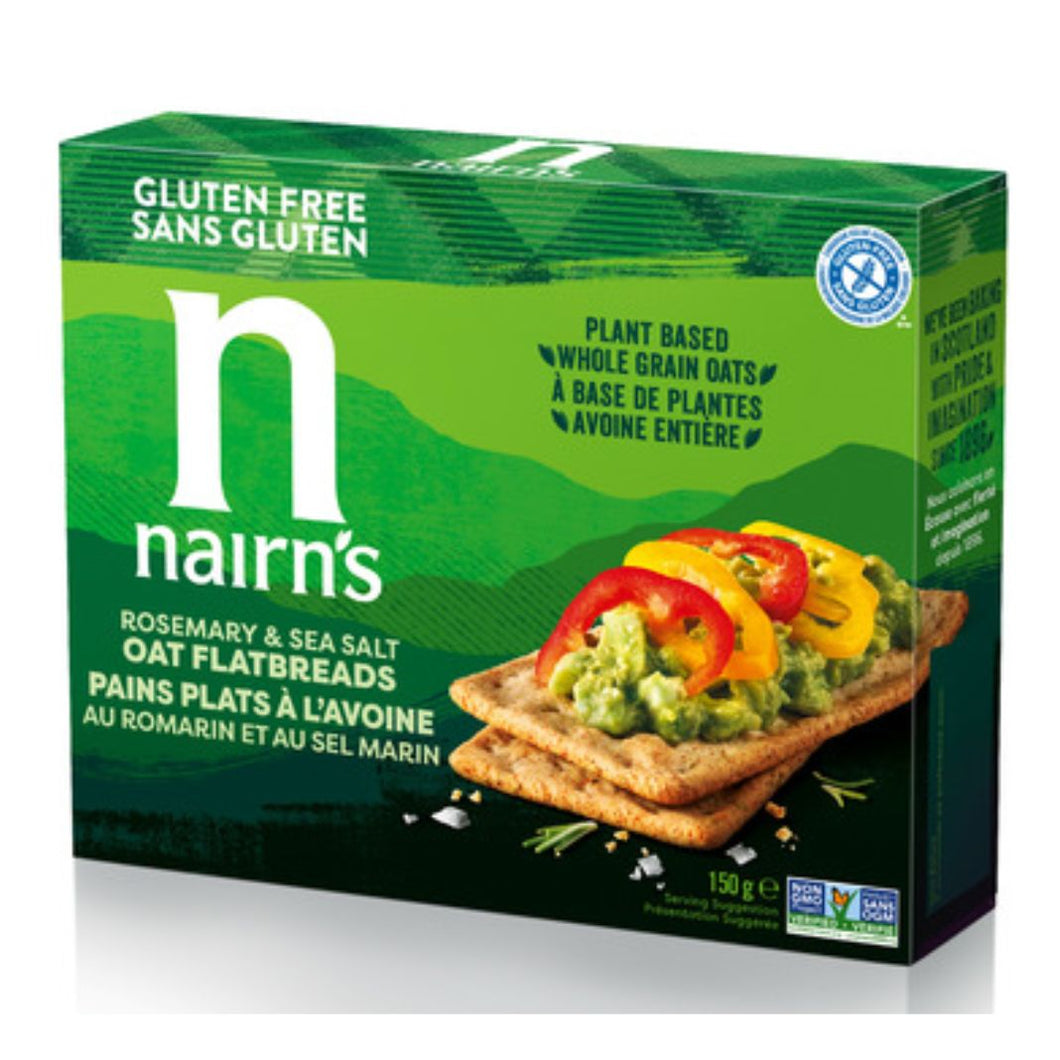 Nairn's | Gluten Free Rosemary & Sea Salt Flatbread 150g