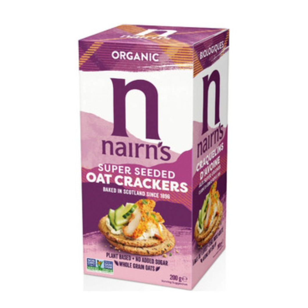 Nairn's | Organic Super Seeded Oat Crackers 200g