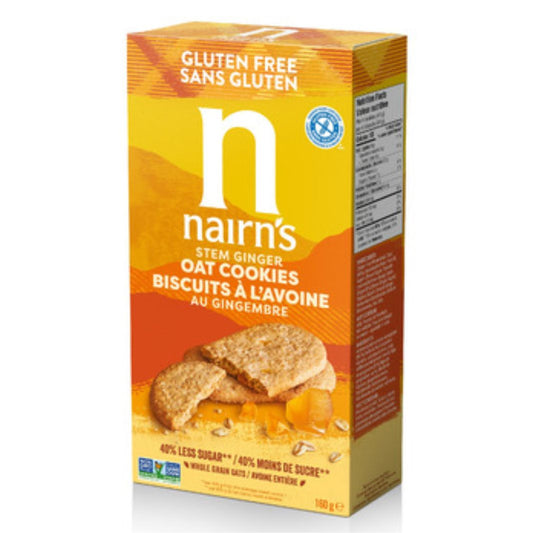 Nairn's | Gluten Free Oat Cookies - Stem Ginger 160g