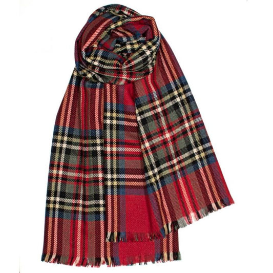 Lochcarron | Brock Luxury Royal Stewart Tartan Scarf