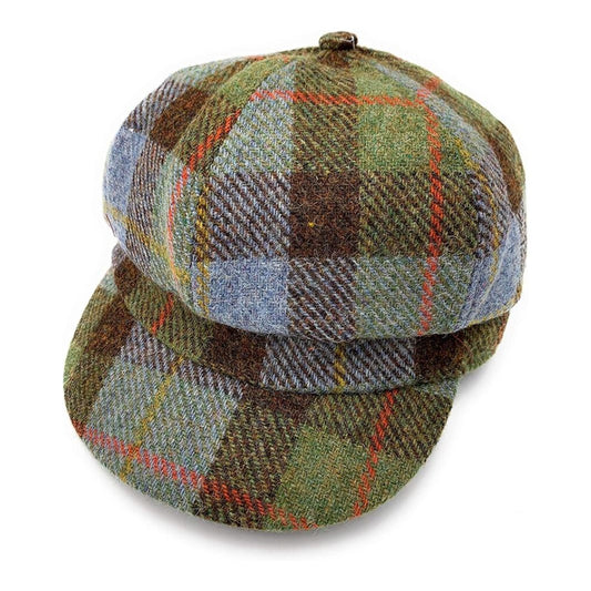 Harris Tweed | Women's Baker Boy Cap – MacLeod of Harris pattern