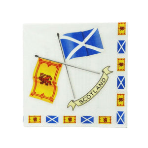 Napkins | Scottish Flags