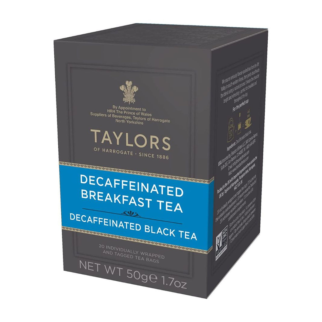 Taylors | Decaffeinated Breakfast Tea - 20 bags