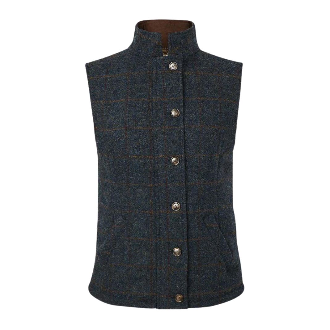 Bucktrout | Harris Tweed Quilted Vest