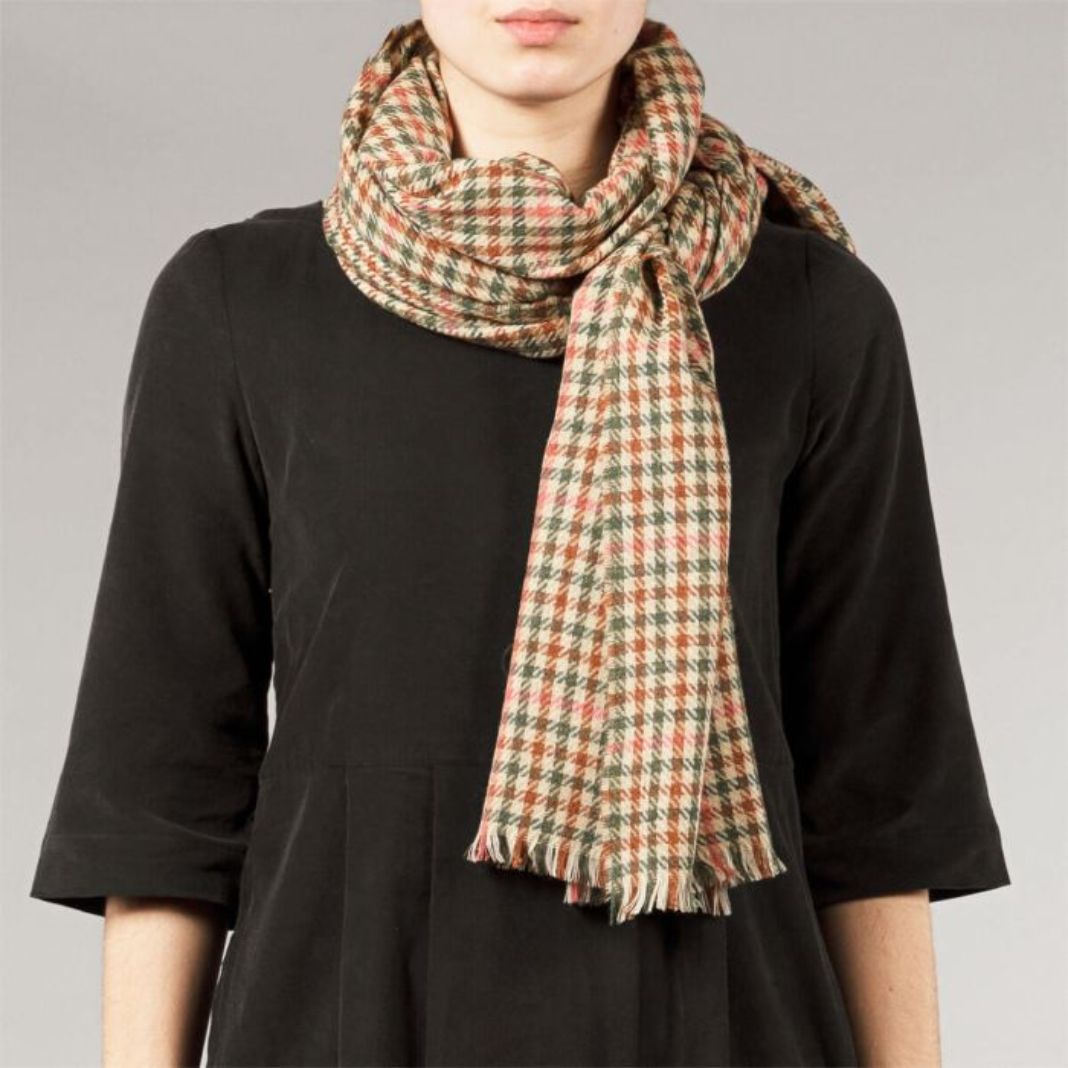 Lochcarron | Brock Luxury Stole Abbs Rust