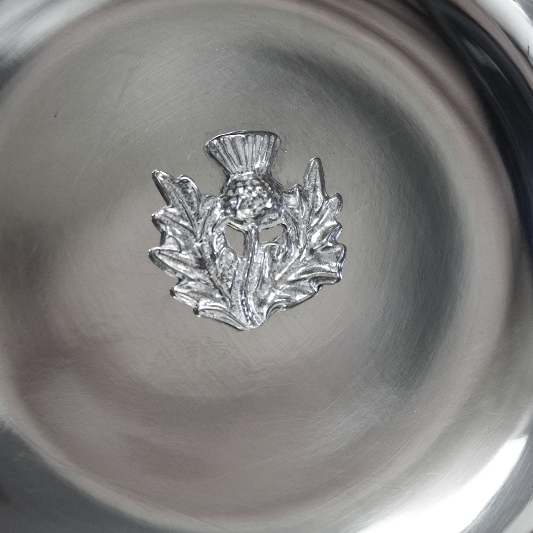 3" Thistle Pewter Quaich | The Scottish Company | Toronto