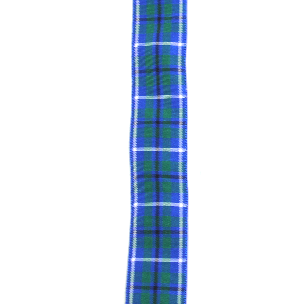 Douglas Tartan Ribbon 16mm | The Scottish Company