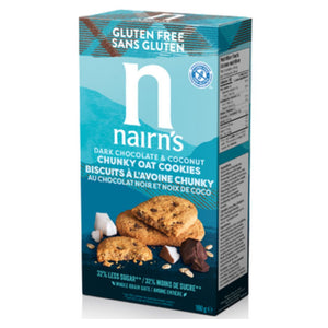 Nairn's | Dark Chocolate & Coconut Chunky Oat Cookies 160g