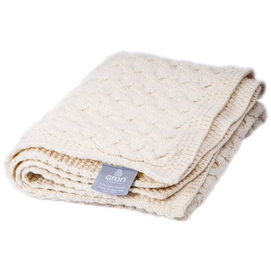 Aran Woollen Mills | Crib Blanket