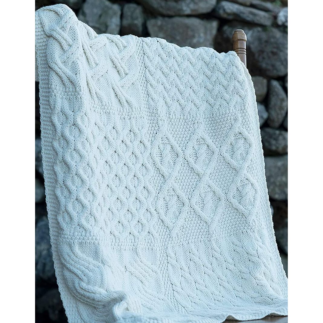 Aran Woollen Mills | Crib Blanket