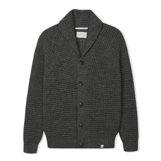 Peregrine | Shawl Collar Cardigan Nimbus