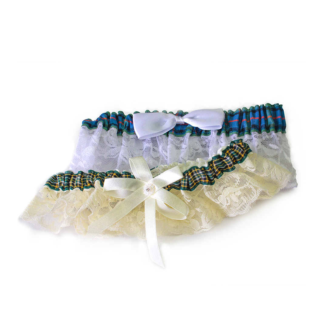 Tartan Wedding Garters