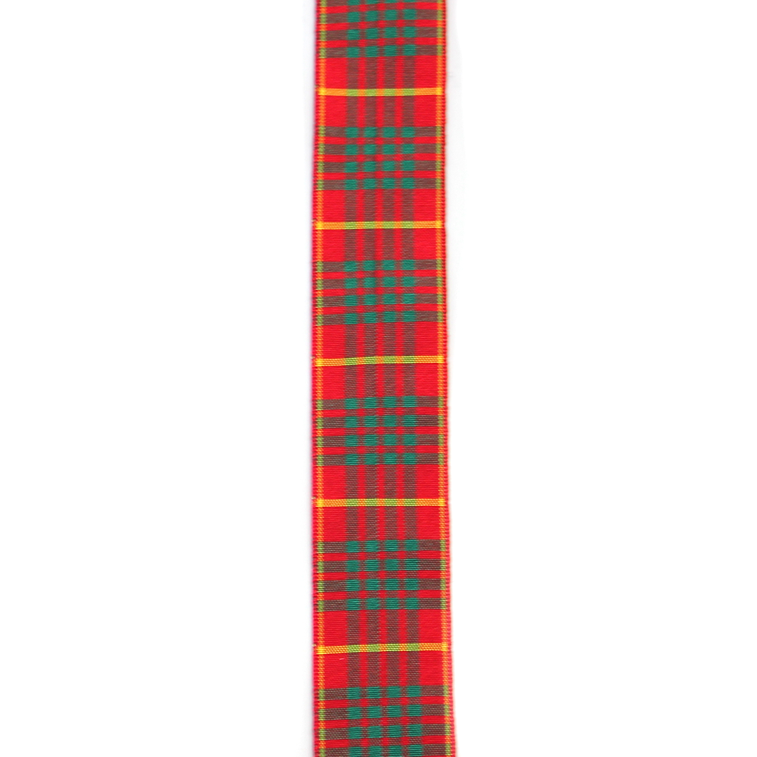 Cameron Tartan Ribbon 16mm | The Scottish Company