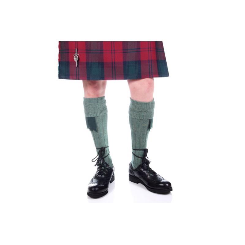 Lovat green kilt fashion socks