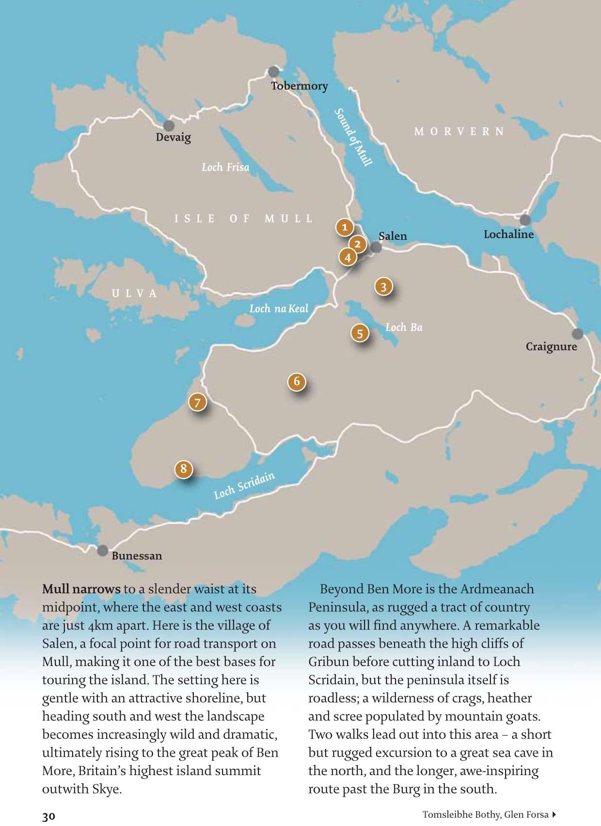 pocket mountain mull iona walking tour