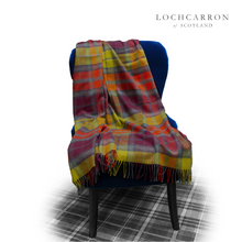 Lochcarron Buchanan Berry Tartan Blanket | The Scottish Company | Toronto
