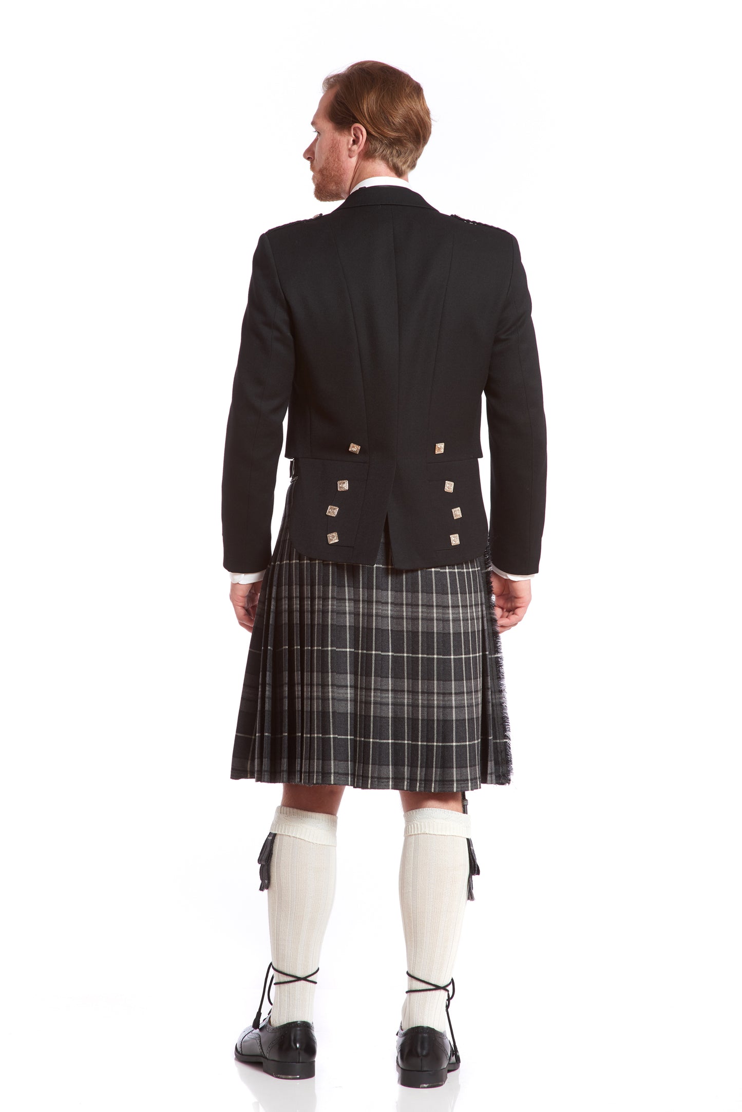 Prince Charlie Jacket & Kilt Rental Package