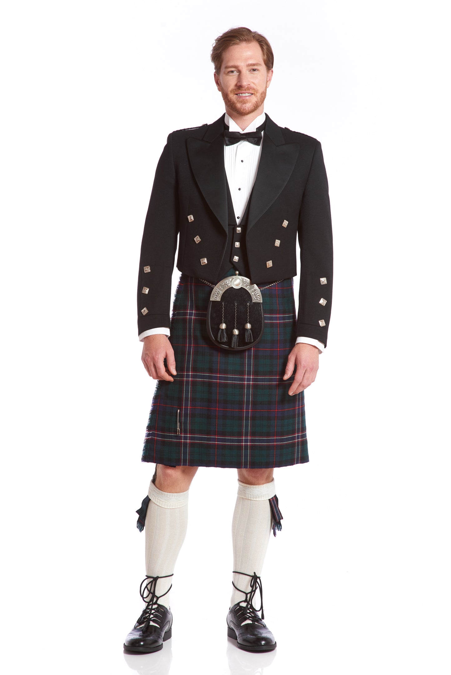 Prince Charlie Jacket & Kilt Rental Package