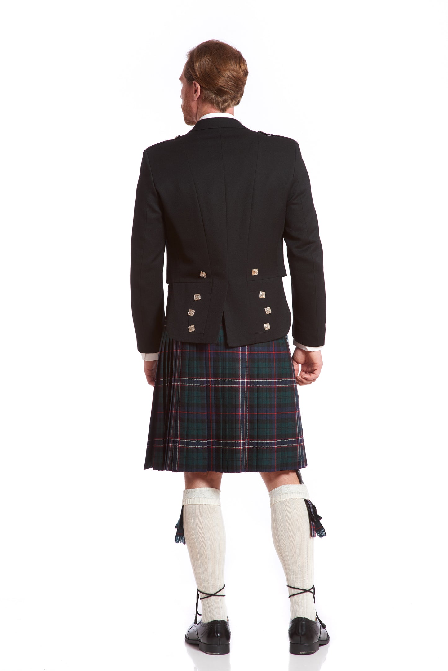 Prince Charlie Jacket & Kilt Rental Package