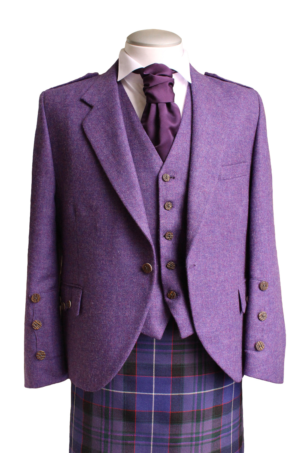 Custom Tweed Day Jacket & Vest