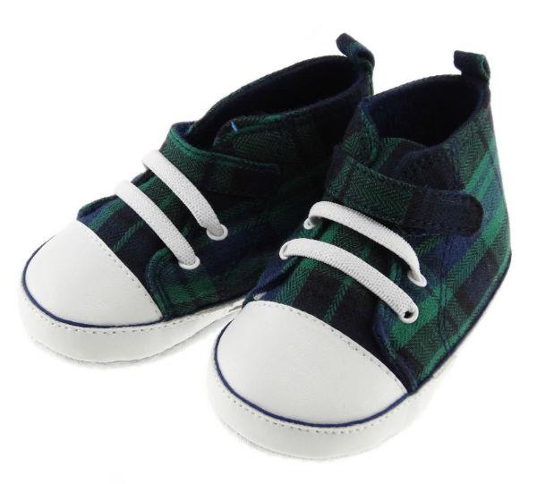 Tartan Baseball Booties