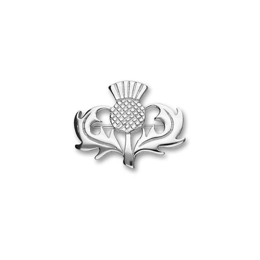Ortak Thistle Sterling Silver Brooch | The Scottish Company | Toronto