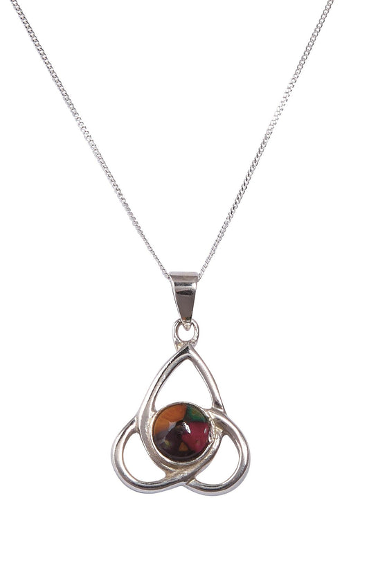 Heathergems Celtic Knot sterling silver Pendant | The Scottish Company | Toronto