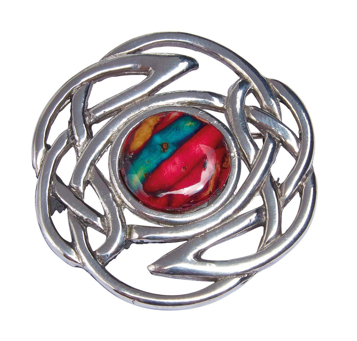 Heathergems Celtic Knot Brooch | The Scottish Company | Toronto