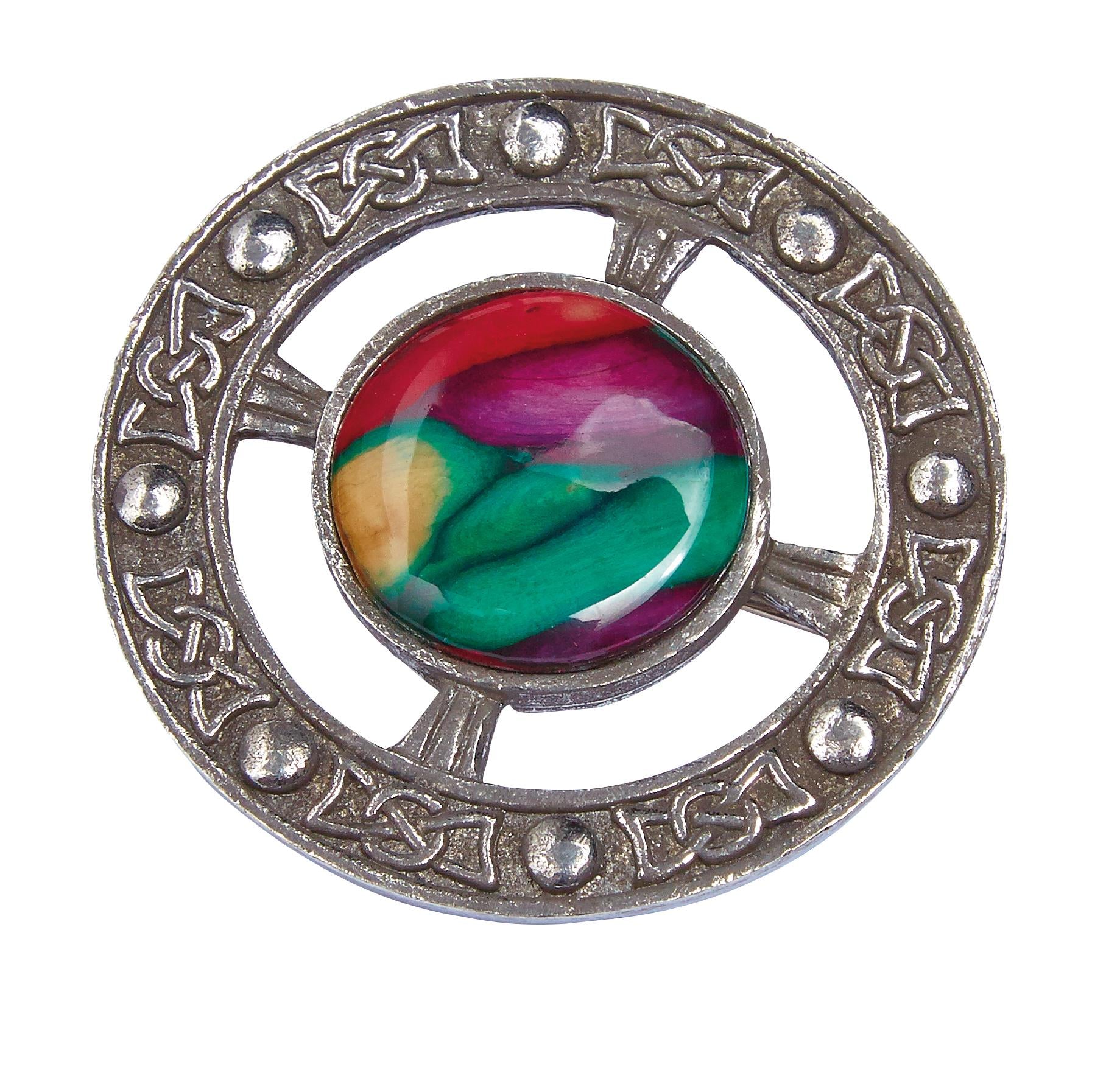 Heathergems Celtic Pewter Brooch | The Scottish Company | Toronto