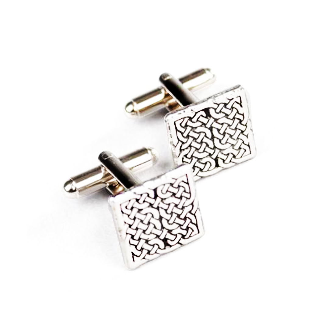 Celtic Knot Square Cufflinks