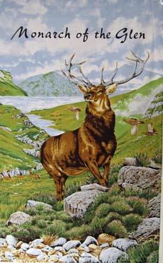 Monarch of the Glen Tea Towel | The Scottish Company | Toronto Canada