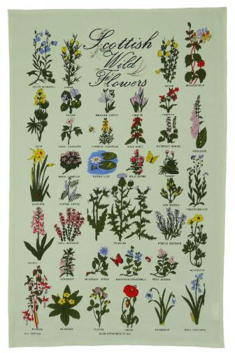 Wild Flowers Tea Towel | The Scottish Company | Toronto Canada