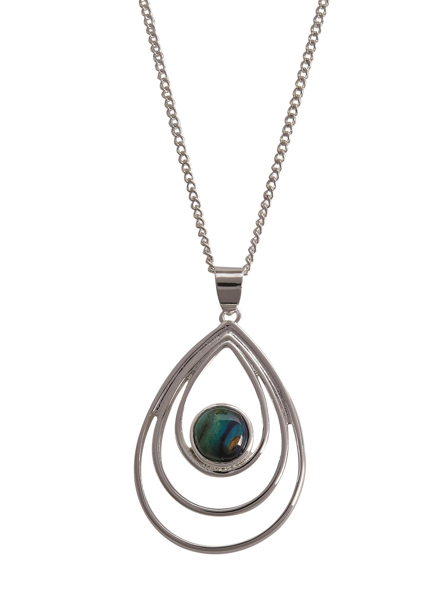 Peacock Heathergem silver-plated Pendant | The Scottish Company | Toronto