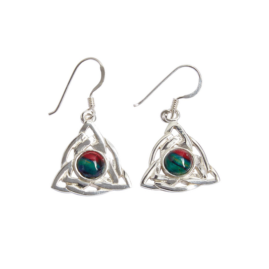 Celtic Knot Heathergem Earrings | The Scottish Company | Toronto