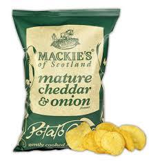 Mackie's of Scotland | Mature Cheddar and Onion Flavour Crisps
