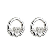 Child's Claddagh Silver Earrings | The Scottish Company