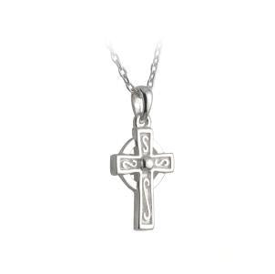 Solvar | Sterling Silver Children's Cross Pendant