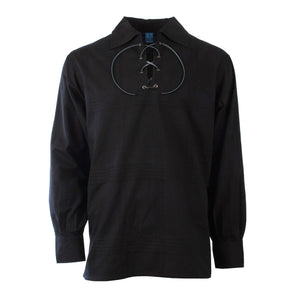 Ghillie Shirt - Black | The Scottish Company