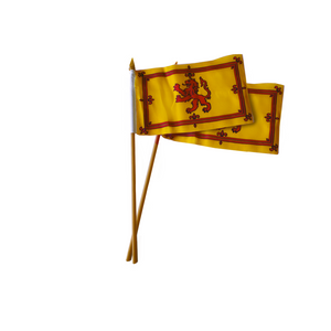 Scottish Lion Rampant 4" x 6" flag | The Scottish Company