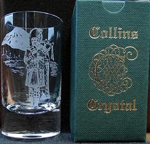 Collins Crystal | Scottish Piper Dram Glass