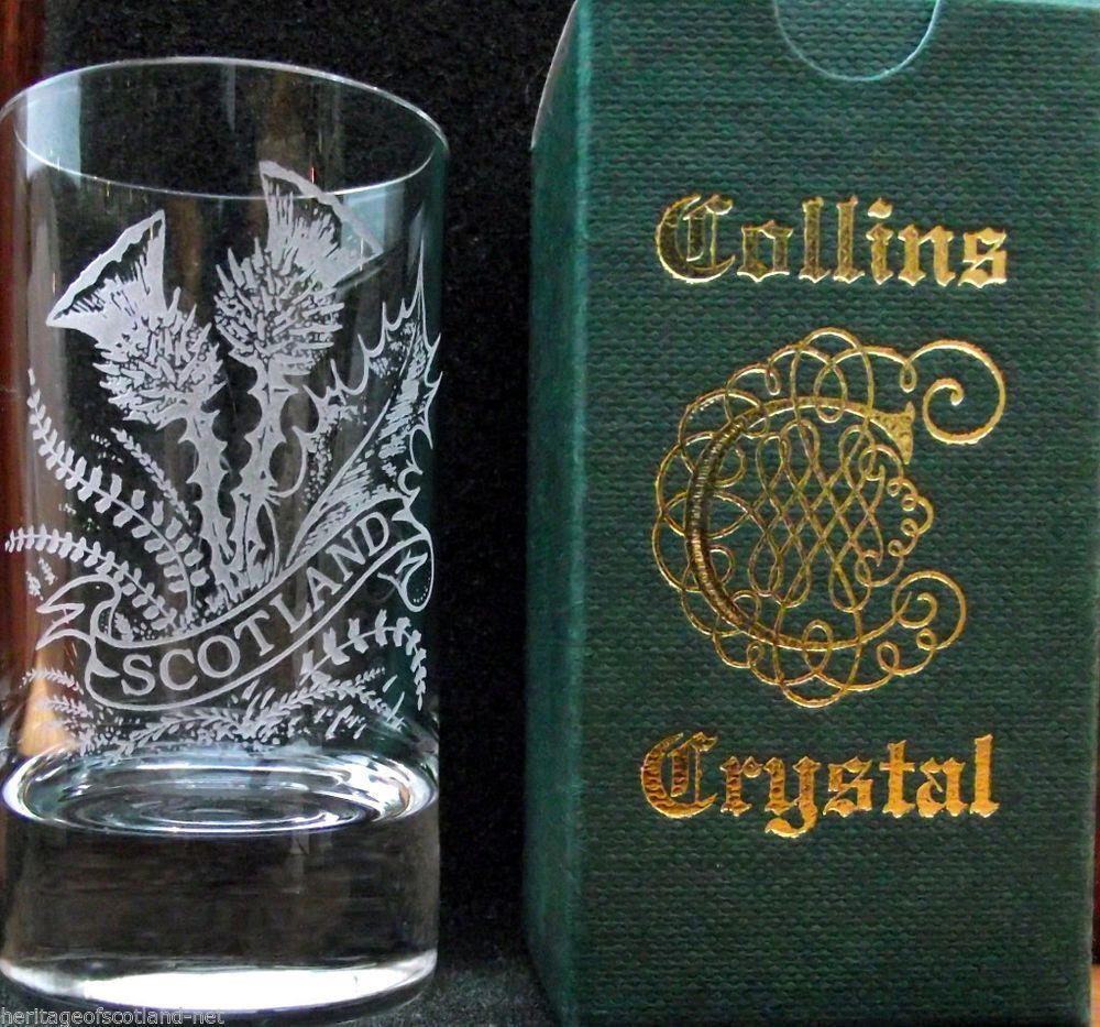 Scottish Thistle Dram glass | The Scottish Company