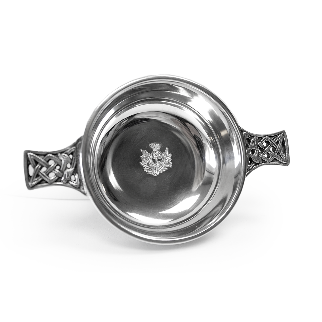 3" Thistle Pewter Quaich | The Scottish Company | Toronto