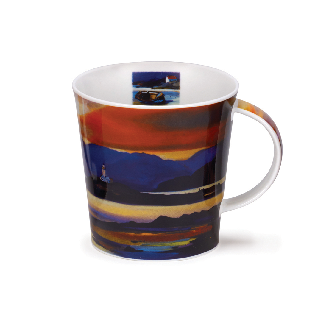 Dunoon Lighthouse Red Skies Mug | The Scottish Company | Toronto