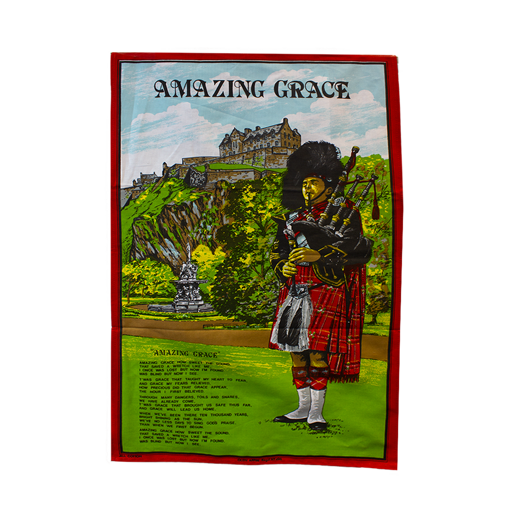 Amazing Grace Tea Towel | The Scottish Company | Toronto