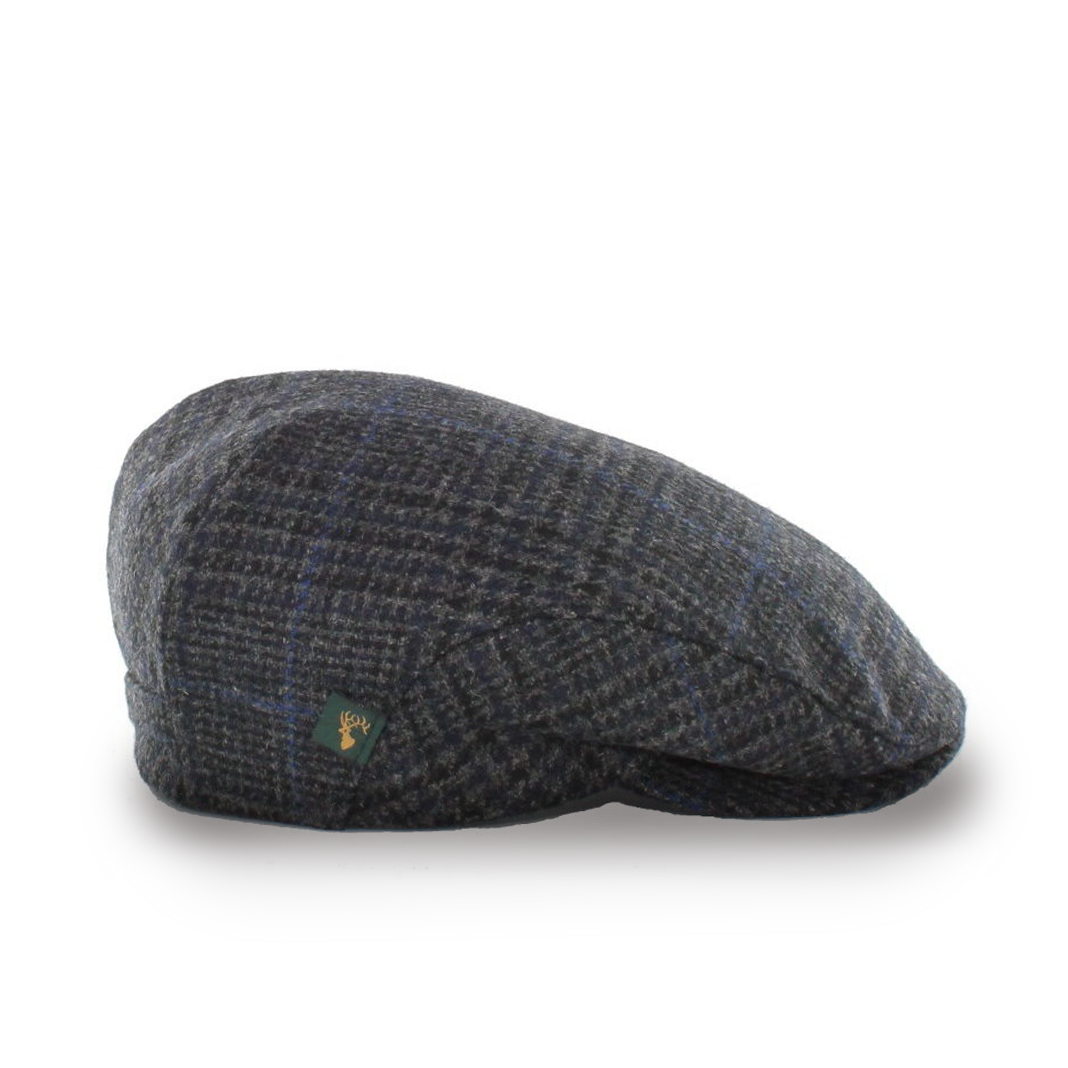 Mucros Weavers Mens Tweed Hat Blue | The Scottish Company | Toronto