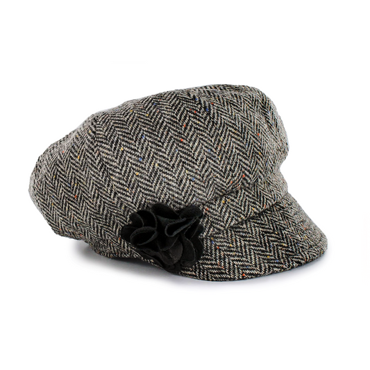 Mucros Newsboy Cap Grey Tweed | The Scottish Company | Toronto