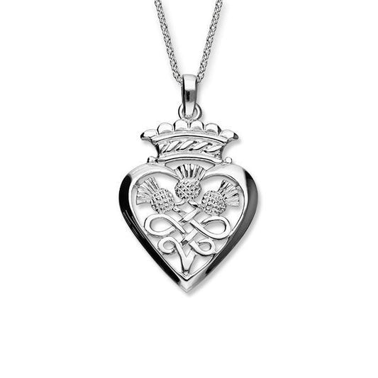 Ortak Luckenbooth silver pendant | The Scottish Company